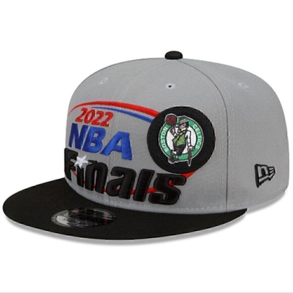 Boston Celtics New Era 9Fifty 2022 NBA Finals Snapback Hat Cap Patch Logo - Picture 2 of 10